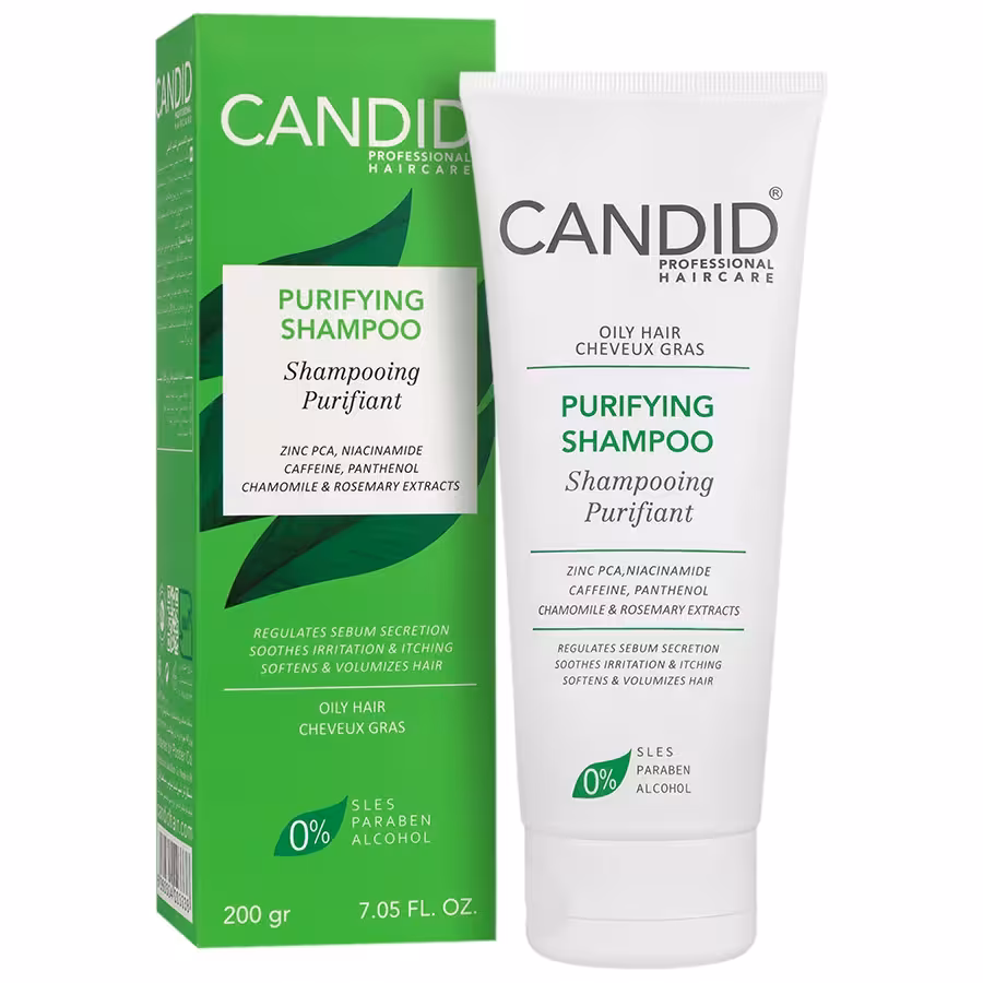 شامپو ویتامینه موی چرب کاندید 200 میلی لیتر