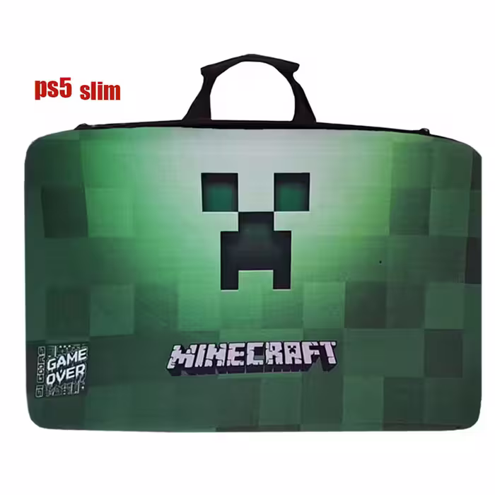کیف کنسول PS5 اسلیم طرح ماینکرافت minecraft
