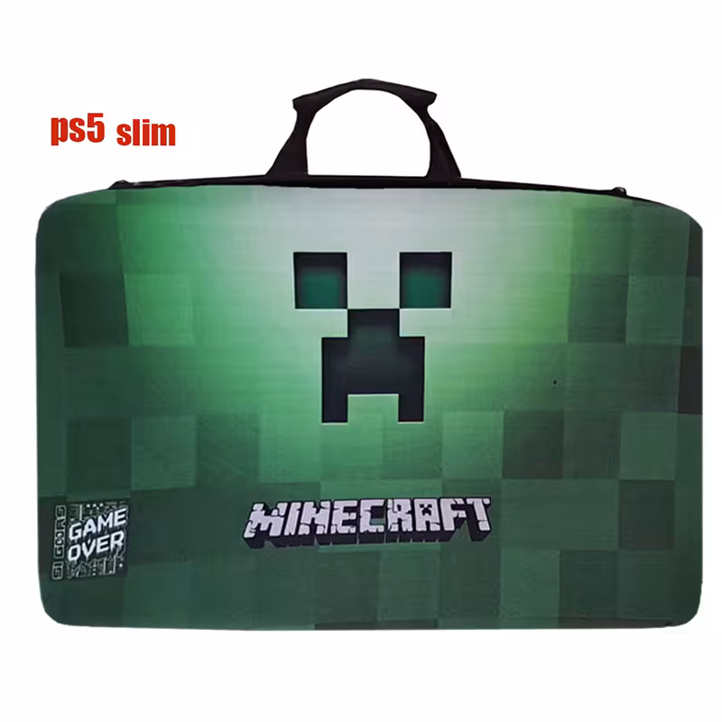 کیف کنسول PS5 اسلیم طرح ماینکرافت minecraft