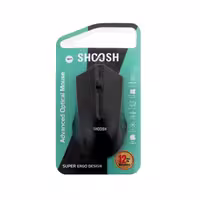 ماوس باسیم Shoosh مدل M24 - مشکی - SMO