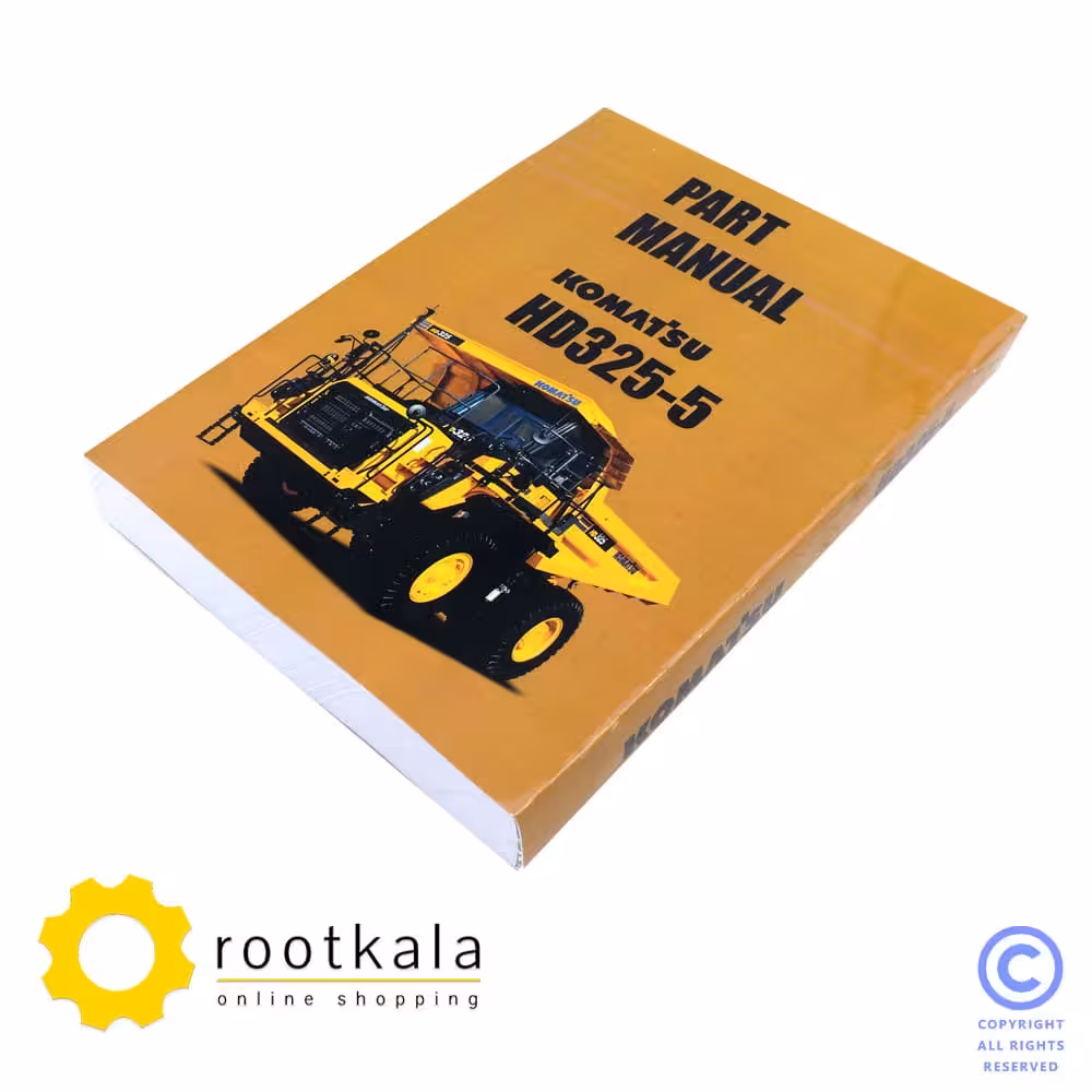 کتاب قطعات دامپتراک کوماتسو HD325-5