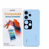 محافظ لنز دوربین تورنادو مدل قابدار مناسب برای موبایل شیائومی Redmi 12 بسته 40 عددی