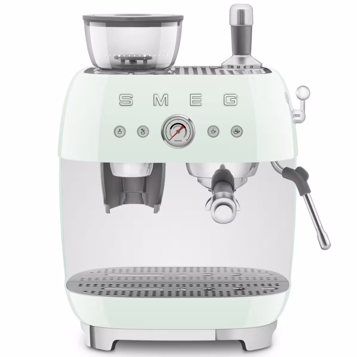 اسپرسوساز با آسیاب اسمگ SMEG مدل EGF03 سبز پاستیلی