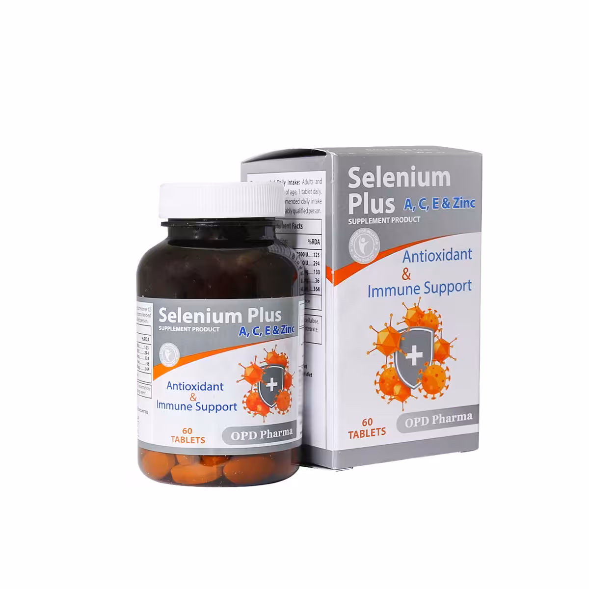 قرص سلنیوم پلاس او پی دی فارما 60 عددی-OPD Pharma
