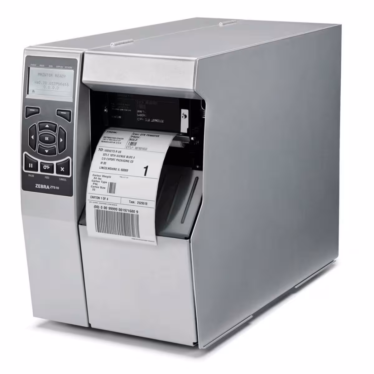 پرینتر لیبل زن مدل Rewinder   Zebra ZT510 203dpi