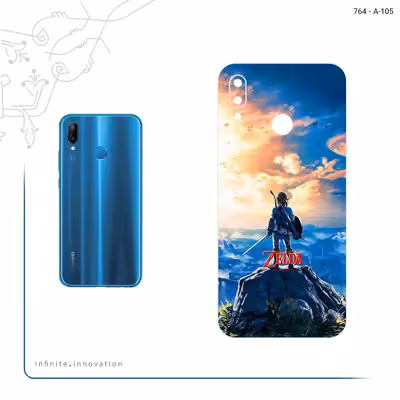 برچسب پوششی ماهوت مدل Legend of Zelda Game Series مناسب برای گوشی موبایل هوآوی Nova 3e