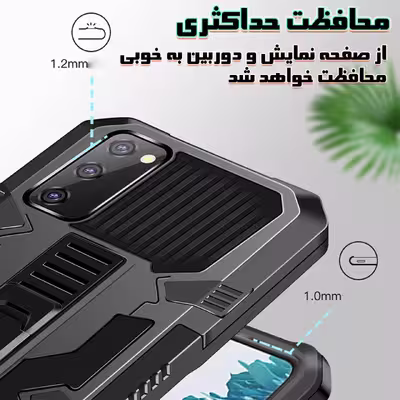 کاور کلاسیک مدل بتمن NO.1 مناسب برای گوشی موبایل سامسونگ Galaxy A03S