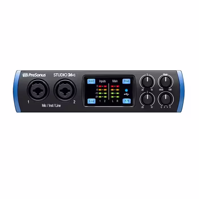 کارت صدا استودیو پری‌سونوس مدل Studio 26c 