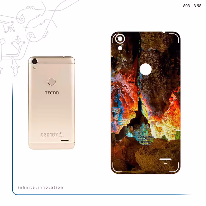 برچسب پوششی ماهوت مدل Ali Sadr Cave مناسب برای گوشی موبایل تکنو WX4 Pro