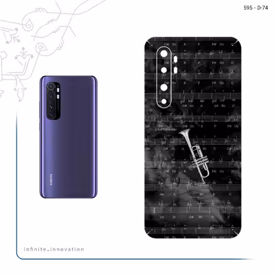 برچسب پوششی ماهوت مدل Trumpet مناسب برای گوشی موبایل شیائومی Mi Note 10 Lite