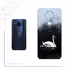 برچسب پوششی ماهوت مدل Swan-Lake مناسب برای گوشی موبایل نوکیا 5.4