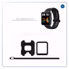 برچسب ماهوت طرح Matte-Black مناسب برای ساعت هوشمند شیائومی Redmi Watch 2 Lite