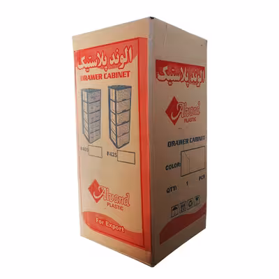 فایل کشویی الوند پلاستیک طرح حصیری کد 405