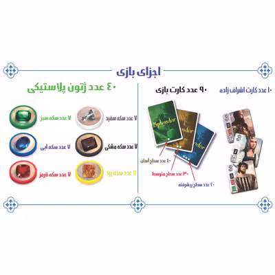 بازی فکری مدل اسپلندور کد MJ-SPLN 002