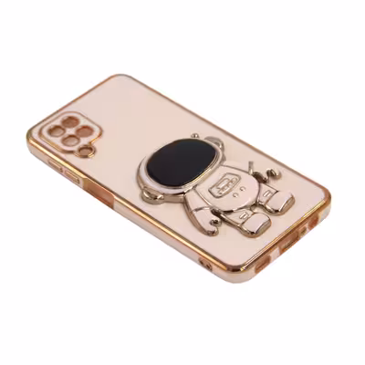 کاور طرح فضانورد کد A12 مناسب برای گوشی موبایل سامسونگ Galaxy A12 به همراه پایه نگهدارنده