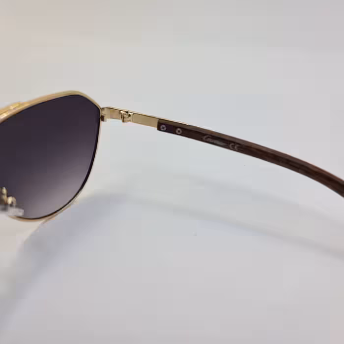 عینک آفتابی  مدل P1002 - DOD دسته چوبی