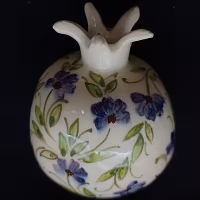  نمکدان سرامیکی هیوا مدل انار طرح پیچک کد 10910443