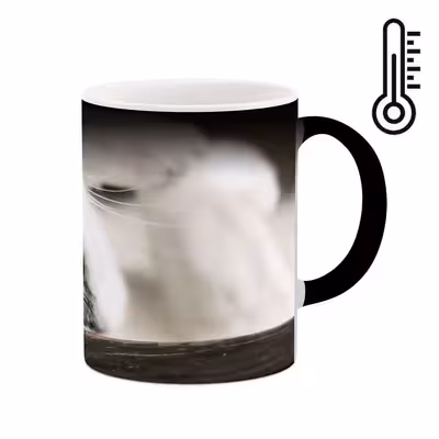 ماگ حرارتی طرح گربه مدل mgh01485