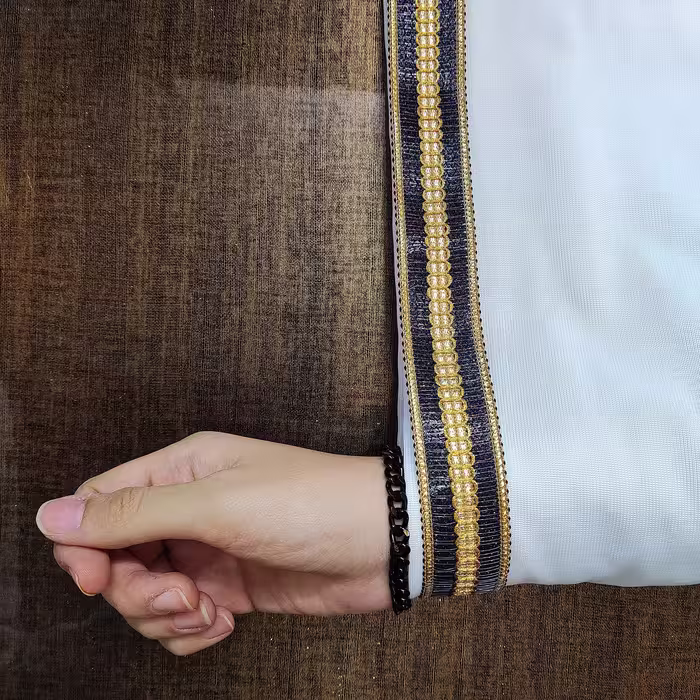 نوار یراق مدل زری دار F_T طول 1 متر