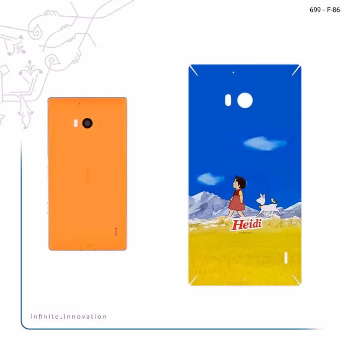 برچسب پوششی ماهوت مدل Heidi Girl of the Alps مناسب برای گوشی موبایل نوکیا Lumia 930