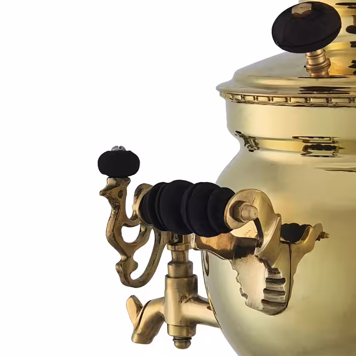  سماور زغالی عبدی مدل کلاسیک گنجایش 2.5 لیتر