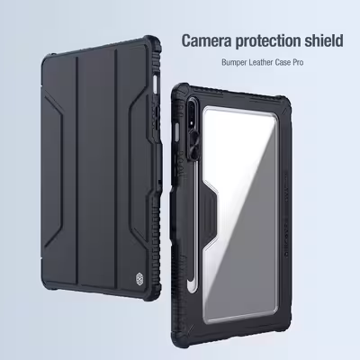 کیف کلاسوری نیلکین مدل Camshield Bumper مناسب برای تبلت سامسونگ Galaxy Tab S8, S8 5G