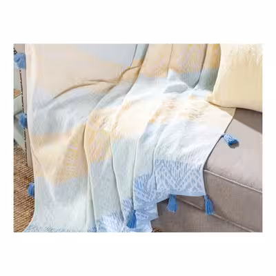 شال تخت مادام کوکو مدل Finnois سایز 150x200 سانتی متر