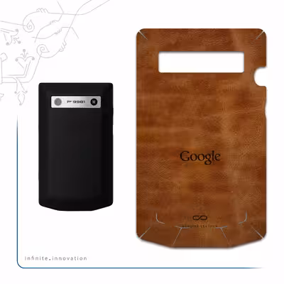 برچسب پوششی ماهوت مدل BFL-GGL مناسب برای گوشی موبایل بلک بری P9981