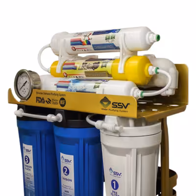 دستگاه تصفیه کننده آب اس اس وی مدل GoldenBlue  X700 به همراه فیلتر تصفیه بسته 3 عددی