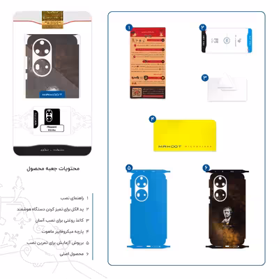 برچسب پوششی ماهوت مدل Robert De Niro-FullSkin مناسب برای گوشی موبایل هوآوی P50 Pro