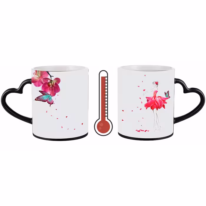 ماگ حرارتی مدل دسته قلب کد AH27