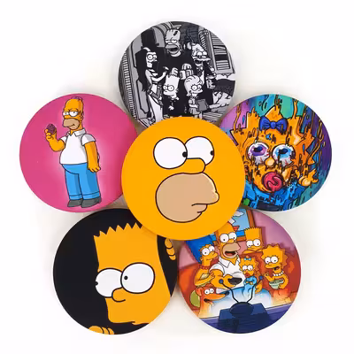 پیکسل خندالو طرح سیمپسون ها کد 203A مجموعه 6 عددی