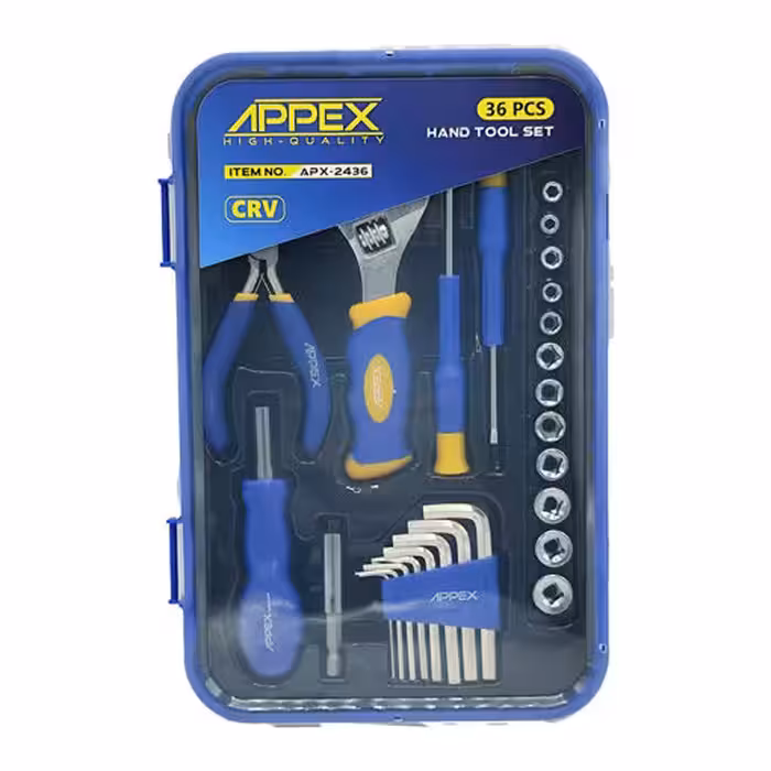 مجموعه 36 عددی ابزار اپکس مدل YP-APX-2436