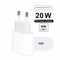 شارژر دیواری 20 وات اپل Apple 20 Watt Wall Charger Eu MD3J4ZM/A