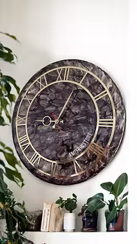 ساعت دیواری رزینی