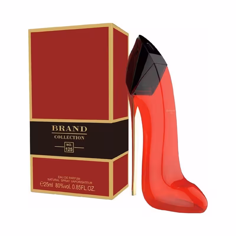 ادکلن زنانه برند کالکشن کد 125 رایحه گود گرل ولوت فیتل کارولینا هررا (Carolina Herrera Good Girl Velvet Fata) حجم 25 میل - Brand Collection