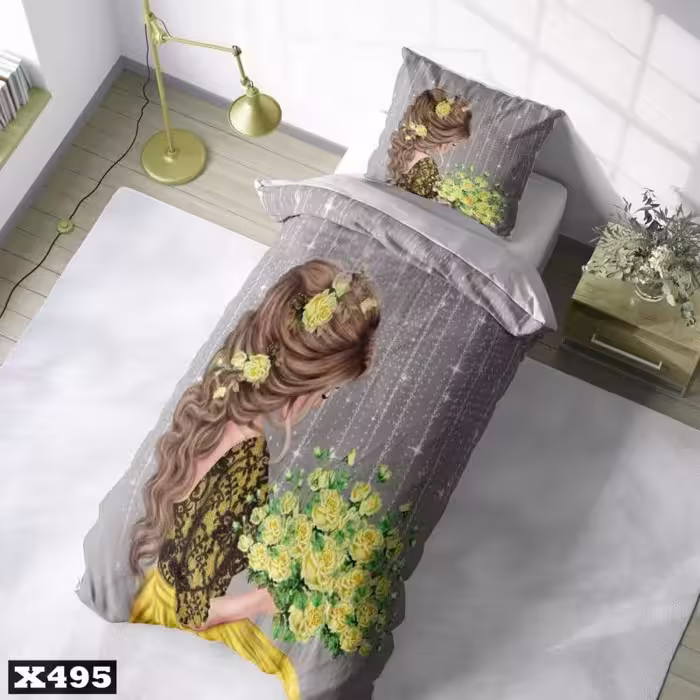 روتختی سه بعدی طرح دخترانه