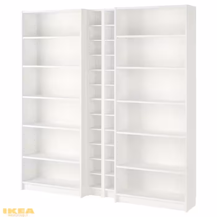 قفسه کتاب مدل BILLY / GNEDBY | برند ایکیا | ارسال 15 الی 20 روز کاری