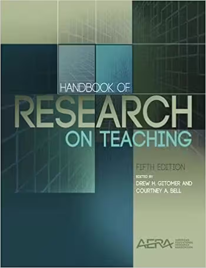 خرید و دانلود نسخه کامل کتاب Handbook of Research on Teaching (5th Edition) - PDF