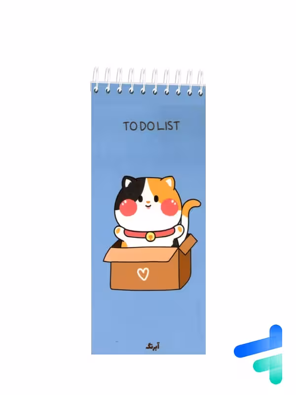 دفتر to do list طرح حیوانات کد 651402