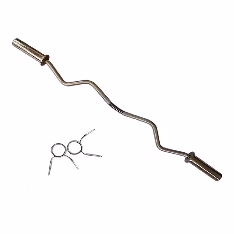 میله هالتر خم آستین دار طول 130 سانتی متر