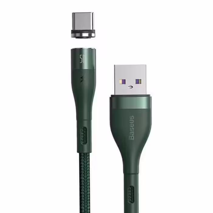 کابل شارژ سر مگنتی USB به Type-C باسئوس Baseus CATXC-N06 Magnetic Charging Cable