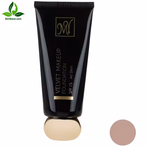 کرم پودر مای سری Black Diamond مدل Velvet Makeup شماره 02 کد 559