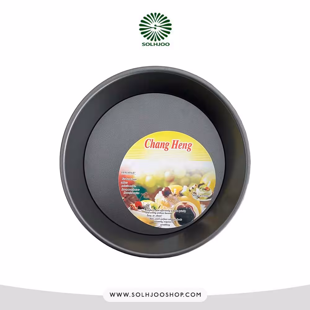 قالب تفلون گرد کف جدا 27 سانت