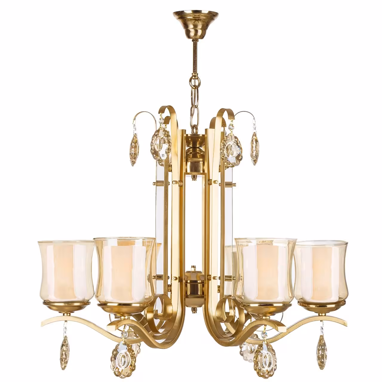 لوستر چشمه نور 6 شعله کد H2608/6