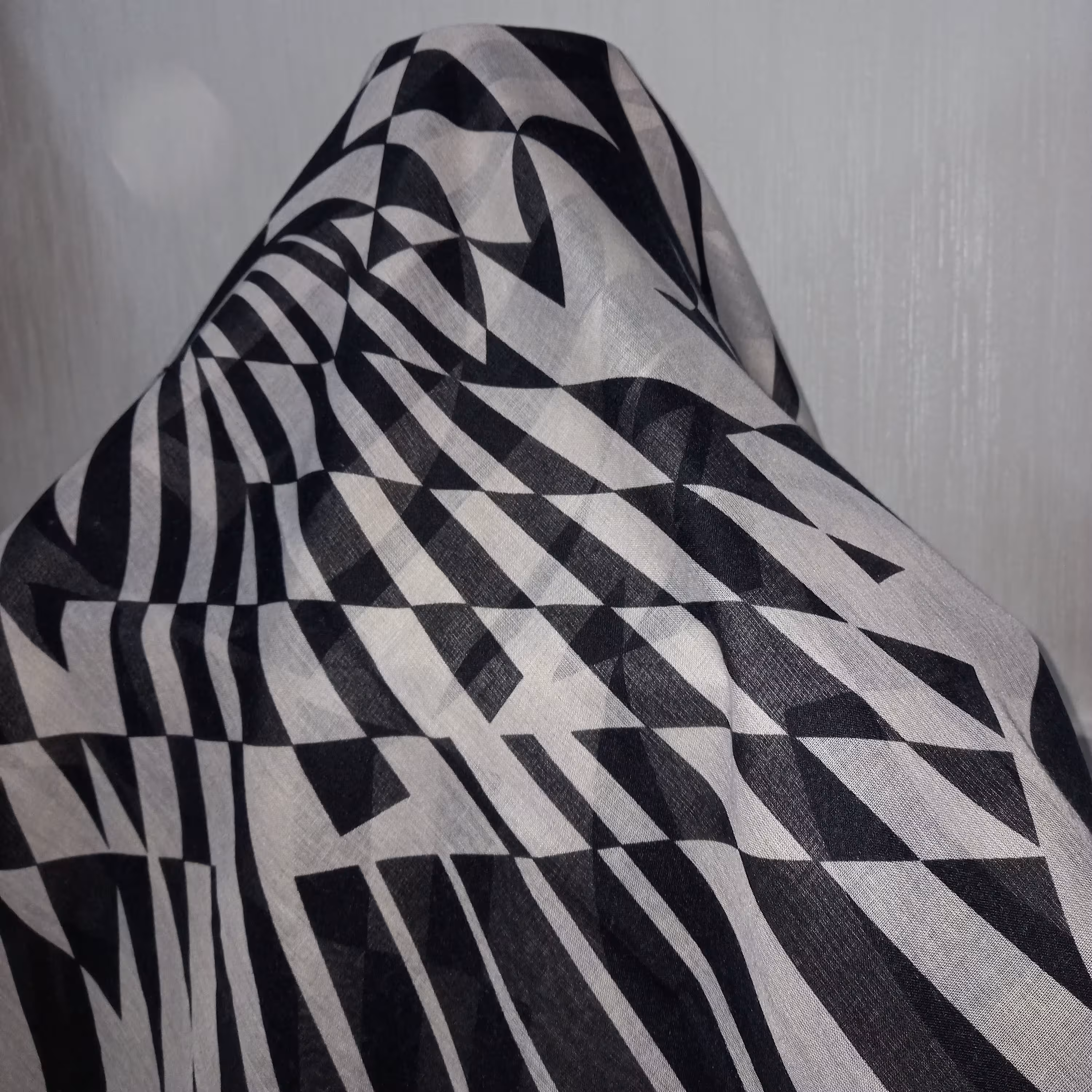 روسری نخی مشکی