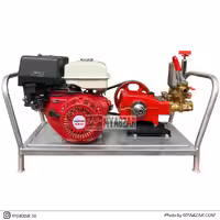 سمپاش مرکزی 13 اسب هوندا طرح و پمپ 80 بار دیاموند