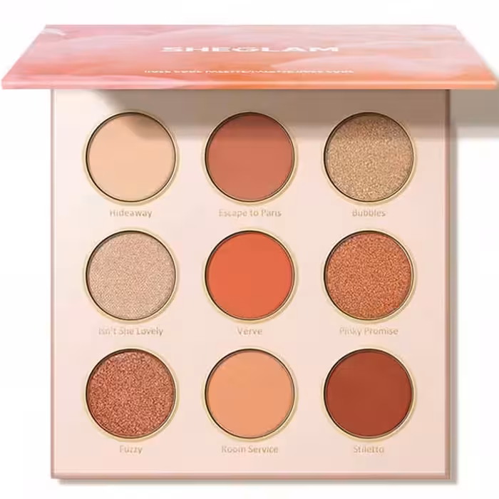 پالت سایه شیگلم رنگ Rose Code