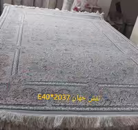 قالیچه ابریشمی ستاره کویر یزد، گروه نقش جهان، سایز 2/2 * 1/5
