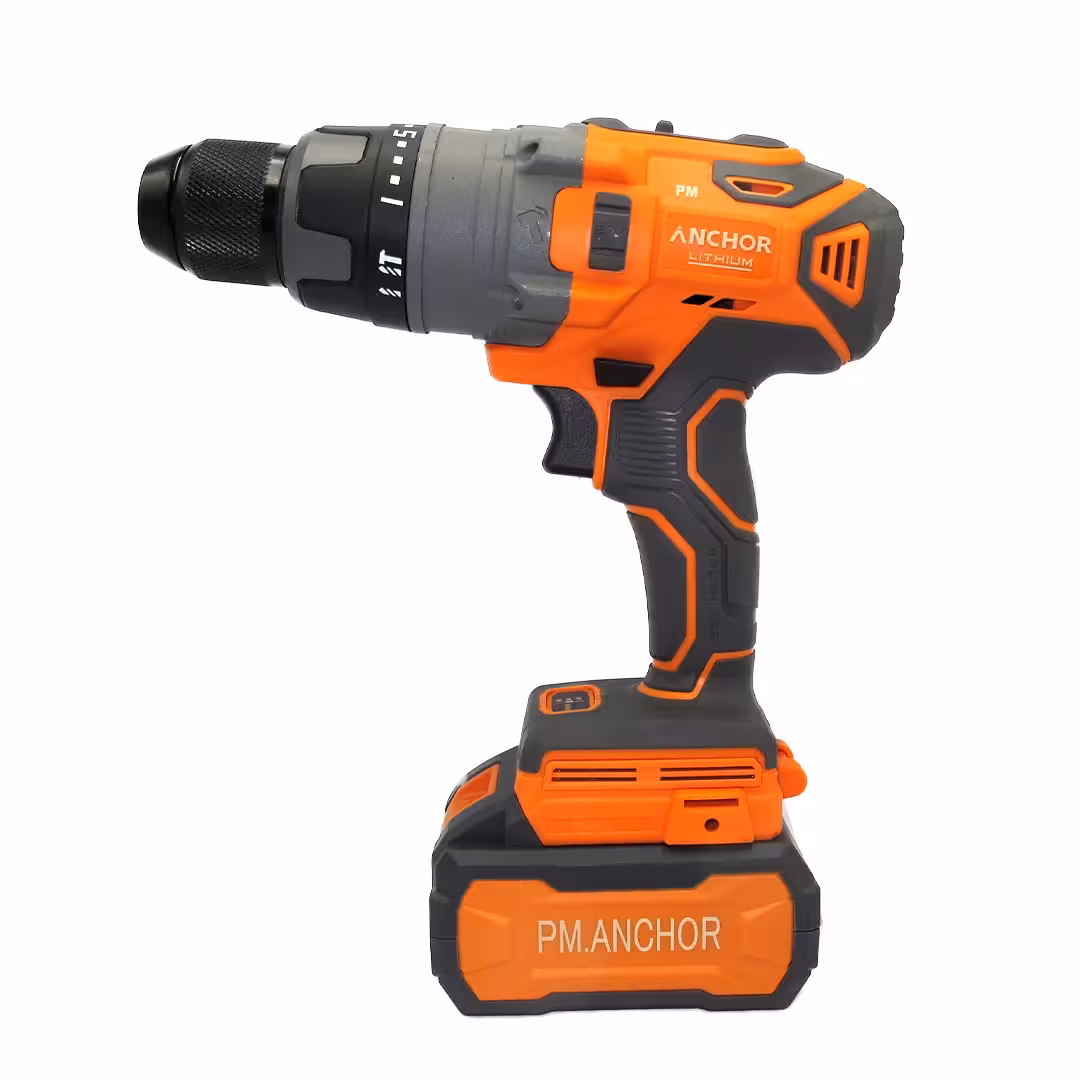 دریل شارژی چکشی براش لس 20 ولت آنکور مدل DCE2